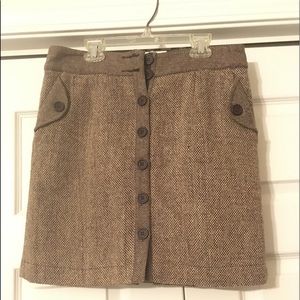 Flo Tweed Mini Skirt